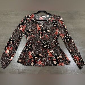 Floral long sleeve